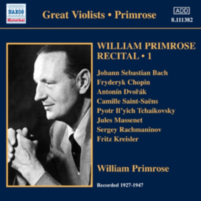 William Primrose Recital
