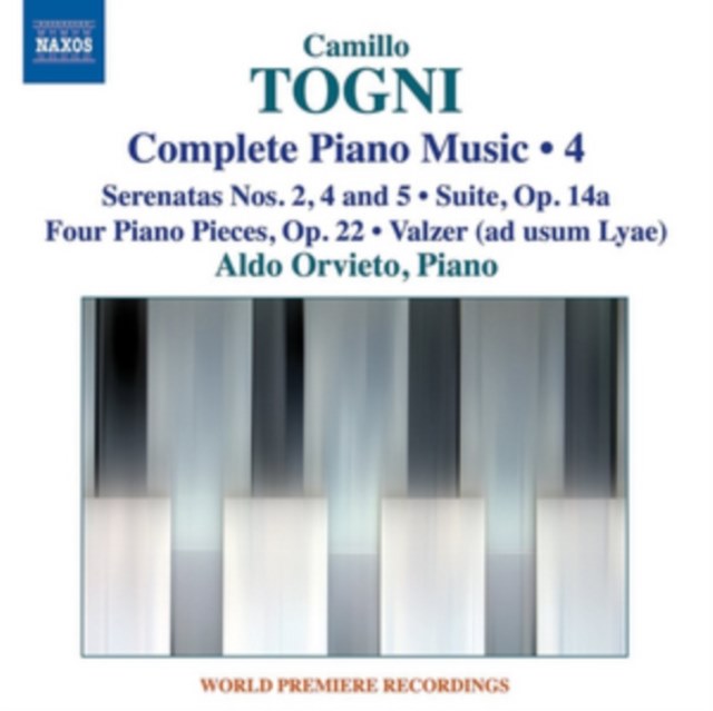 Camillo Togni: Complete Piano Music