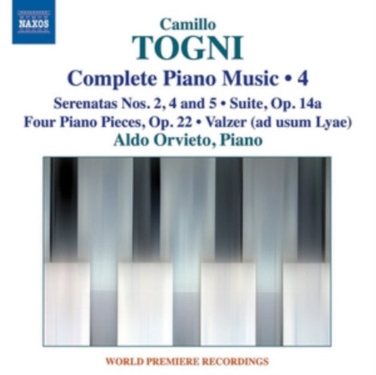 Camillo Togni: Complete Piano Music