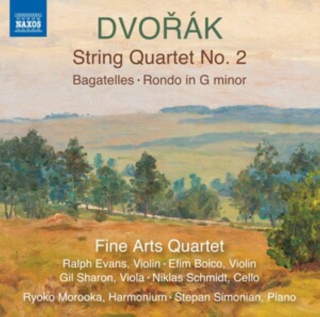 Dvorák: String Quartet No. 2/Bagatelles/Rondo in G Minor