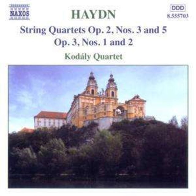 String Quartets Op.2 Nos.3&5, Op.3 Nos.1&2 (Kodaly Quartet)