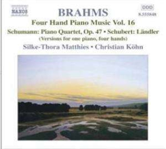 Four Hand Piano Music Vol. 16/piano Quartet/landler (Kohn)