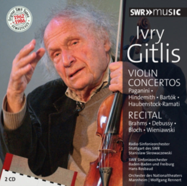 Ivry Gitlis: Violin Concertos