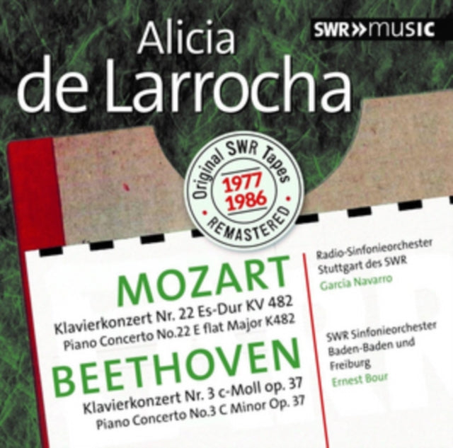 Alicia De Larrocha: Mozart: Klavierkonzert Nr. 22 Es-dur, KV 482/