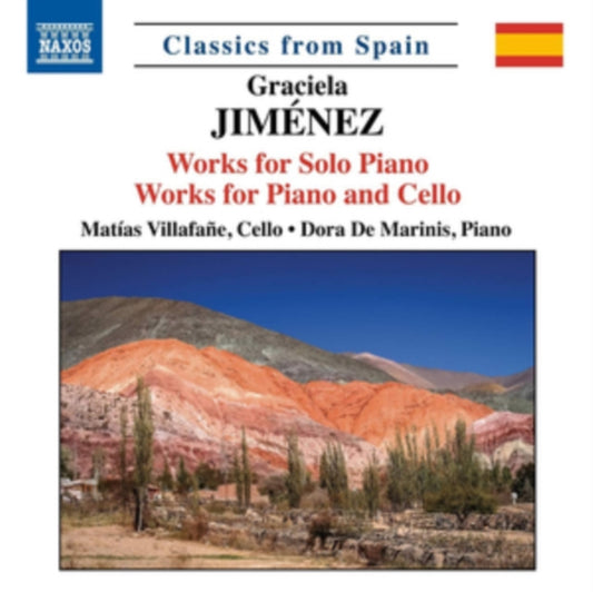 Graciela Jiménez: Works for Solo Piano/Works for Piano and Cello