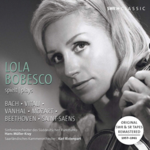 Lola Bobesco Plays Bach/Vitali/Vanhal/Mozart/Beethoven/...