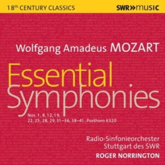 Wolfgang Amadeus Mozart: Essential Symphonies