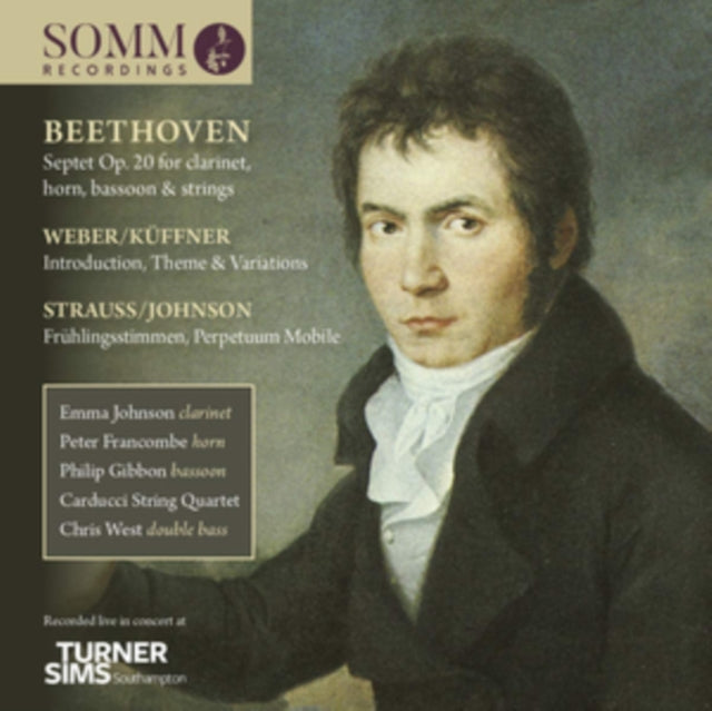 Beethoven: Septet, Op. 2o for Clarinet, Horn, Bassoon & ...