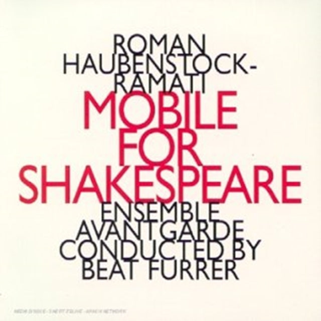Haubenstock-ramati/mobile for Shakespear