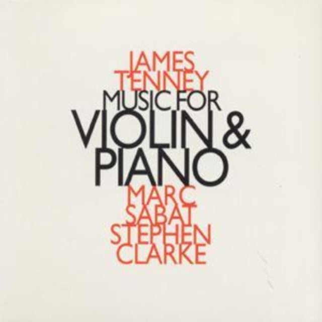 Music For Violin And Piano - James Tenney