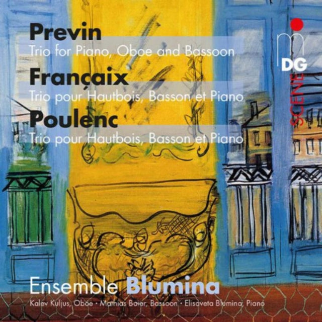 Previn: Trio for Piano, Oboe and Bassoon/...