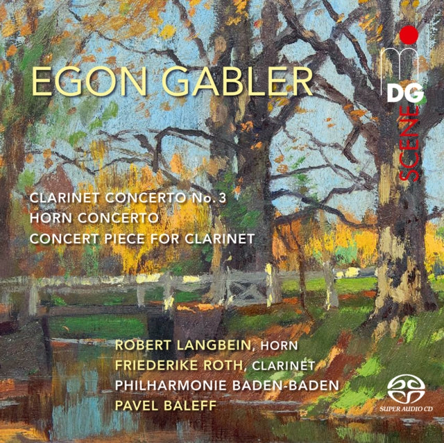 Egon Gabler: Clarinet Concerto No. 3/Horn Concerto/Concert...