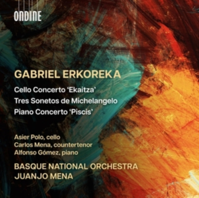 Gabriel Erkoreka: Cello Concerto 'Ekaitza'/Tres Sonetos De...