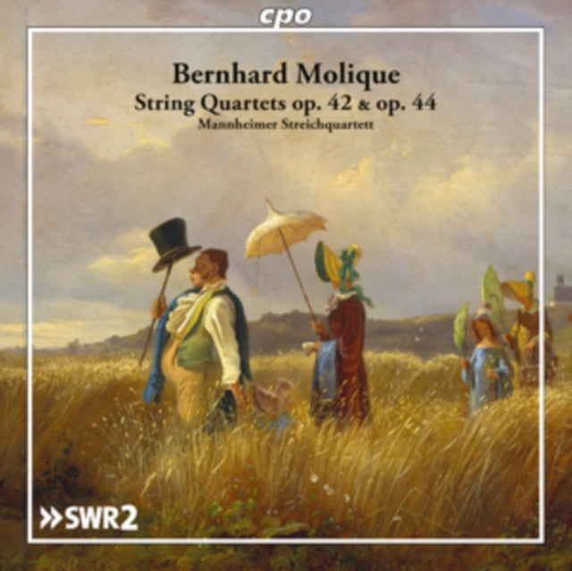 Bernhard Molique: String Quartets Op. 42 & Op. 44