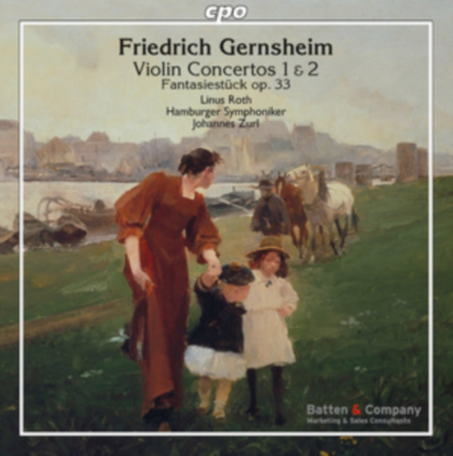 Friedrich Gernsheim: Violin Concertos 1 & 2