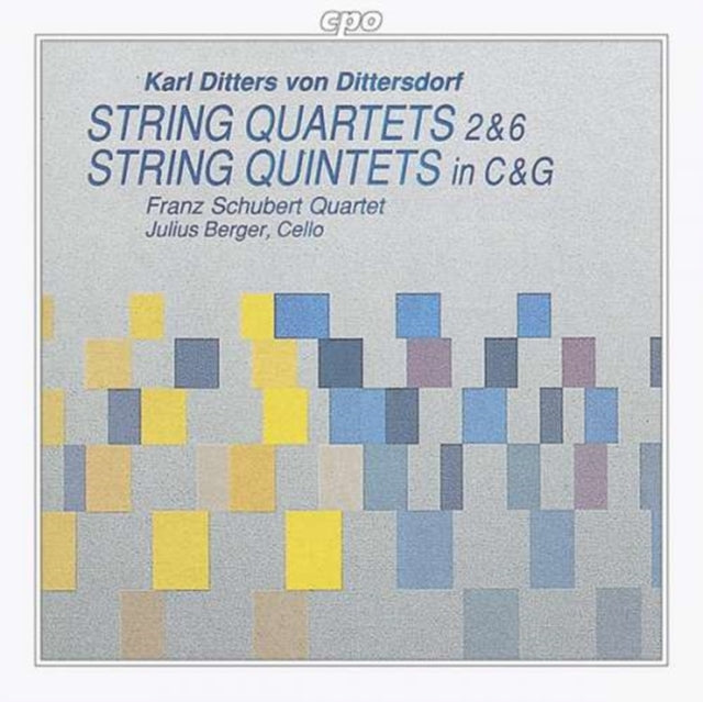 String Quartets Nos 2, 6, C & G (Franz Schubert Qt, Berger)