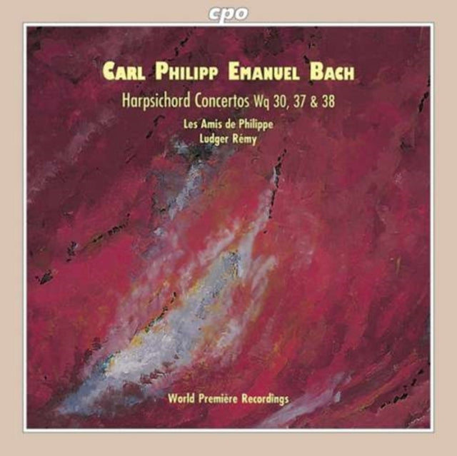 Harpsichord Concertos Wq30 & 37 (Remy, Les Amis De Philippe)