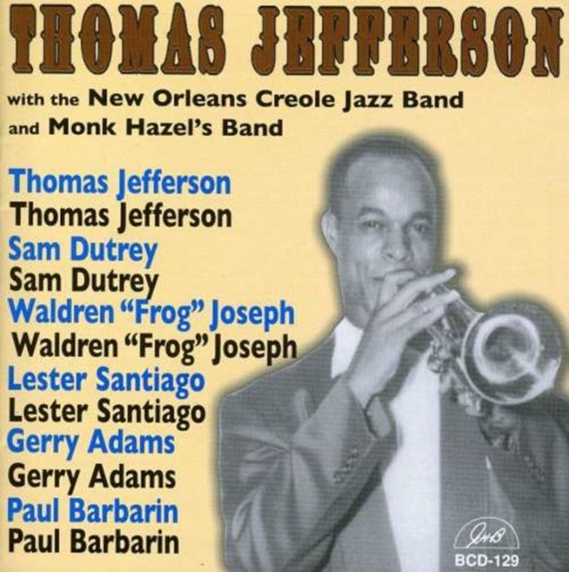 With The New Orleans Creole Jazz Band