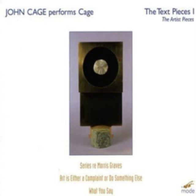John Cage Performs Cage: The Text Pieces I