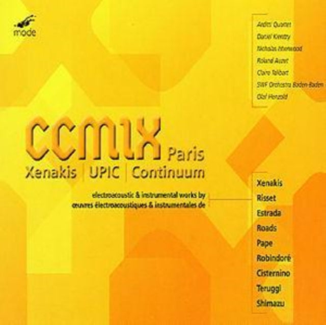 CCMix: New Electracoustic Music from Paris