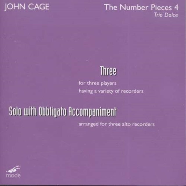 Solo With Obbligato Accompaniment, Three (Trio Dolce)