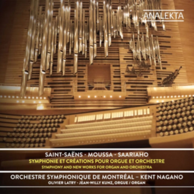 Saint-Saëns/Moussa/Saariaho: Symphony and New Works...