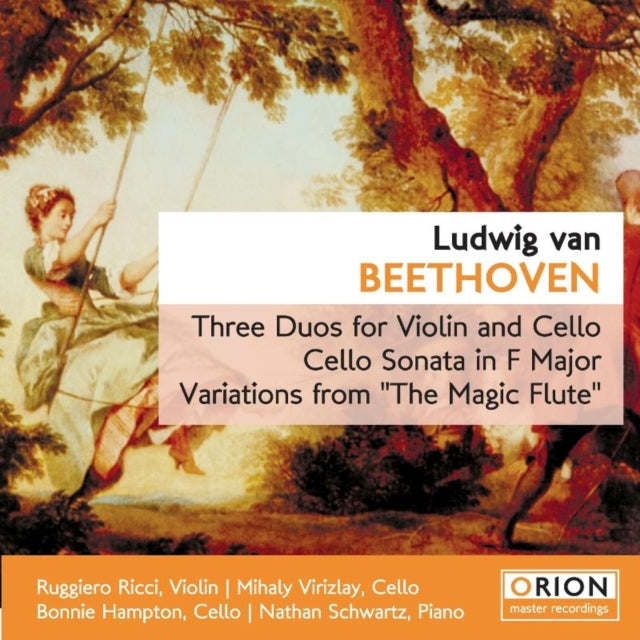 Ludwig Van Beethoven: Three Duos for Violin and Cello/...