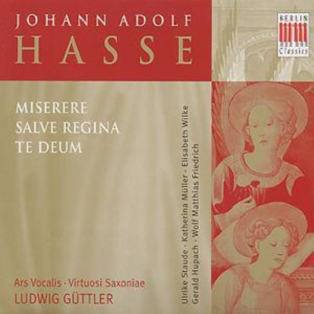 Miserere, Salve Regina, Te Deum (Guttler, Ars Vocalis)