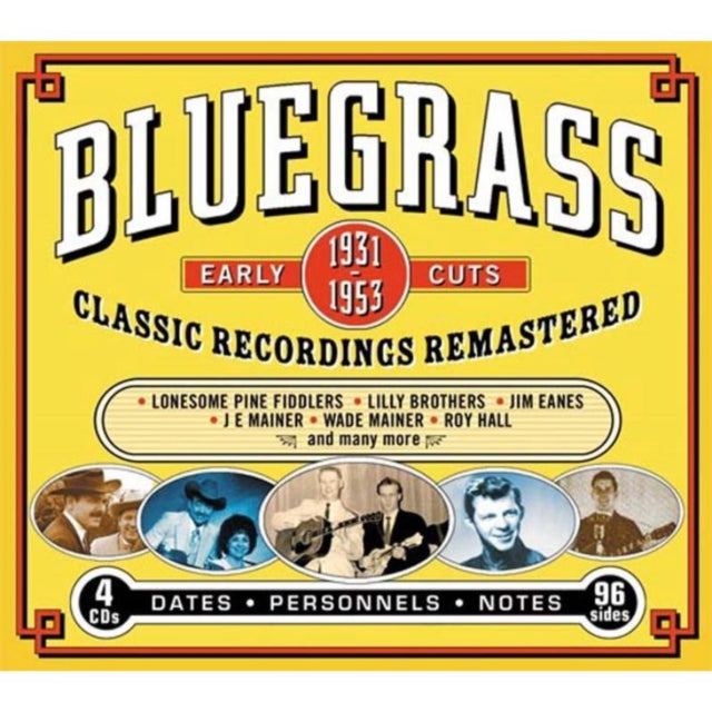 Bluegrass Early Cuts 1931-1953