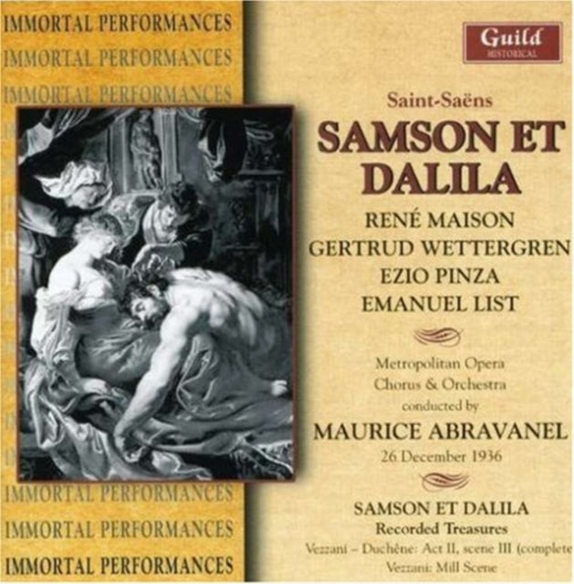 Samson Et Dalila (Abravanel, Met Chorus & Orchestra, Maison)