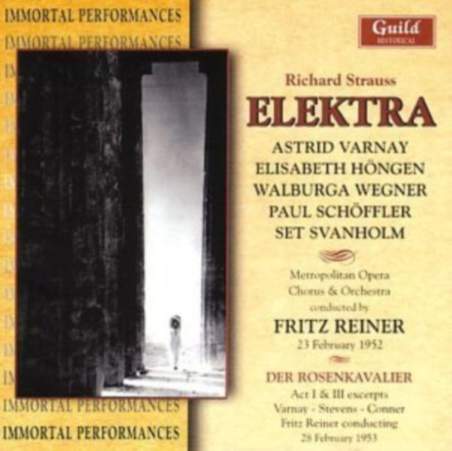 Elektra, Rosenkavalier (Reiner, Met Chorus and Orchestra)