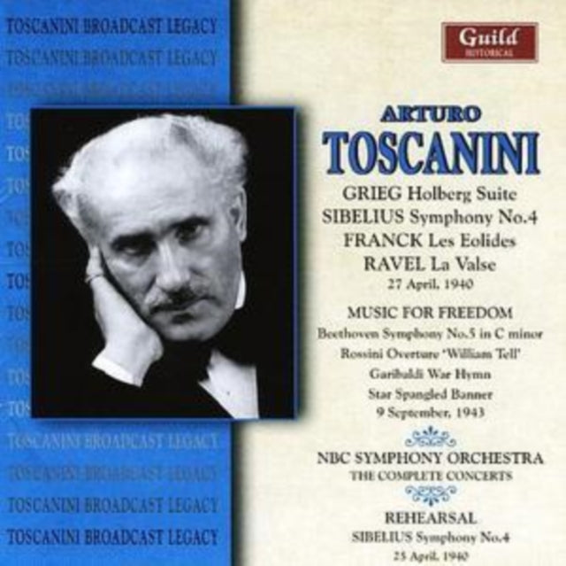 Holberg Suite/symphony No. 4/les Eolides (Toscanini, Nbc So)