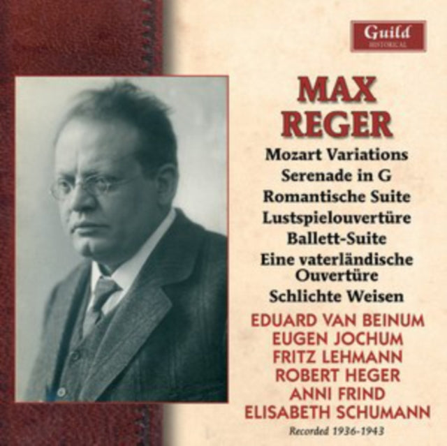 Max Reger: Mozart Variations/Serenade in G/Romantische Suite/...