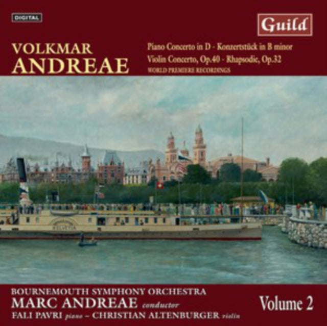 Volkmar Andreae: Piano Concerto in D/Konzertsück in B Minor/...