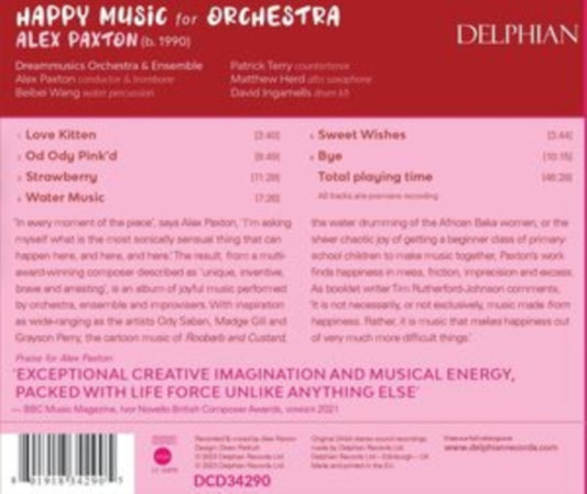 Alex Paxton: Happy Music for Orchestra