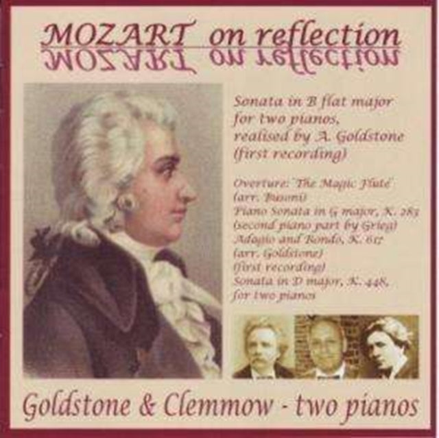 Mozart On Reflection - Music for 2 Pianos (Goldstone)