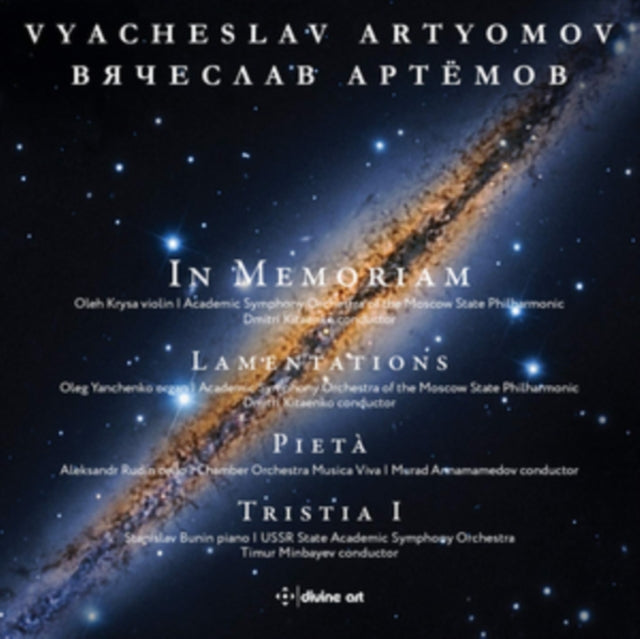 Vyacheslav Artyomov: In Memoriam/Lamentations/Pieta/Tristia I