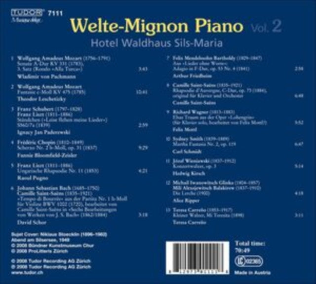 Welte-Mignon Piano