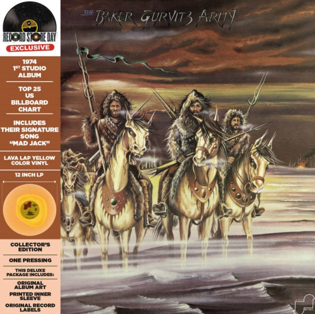 The Baker Gurvitz Army (Colour-In-Colour Yellow/Beer Vinyl) (Rsd 2023)