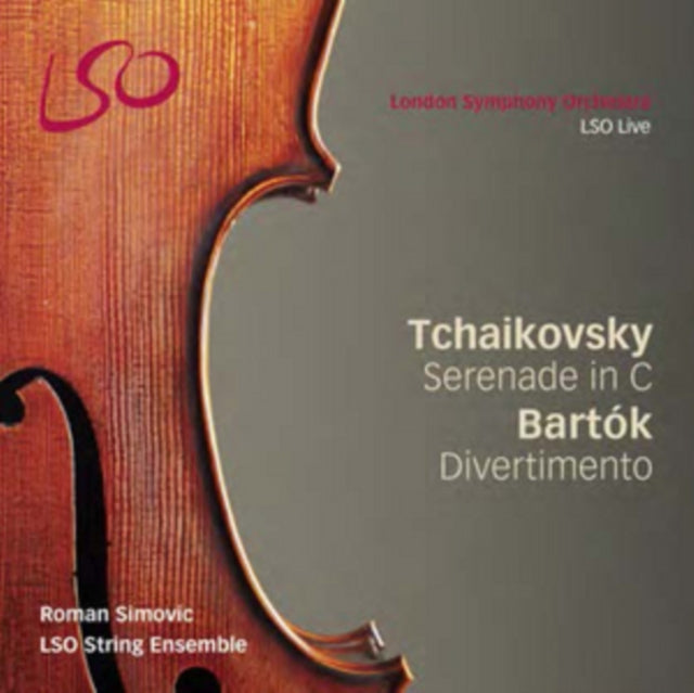 Tchaikovsky: Serenade in C/Bartok: Divertimento