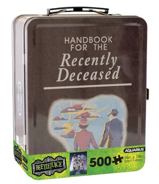 Beetlejuice 500 Piece Jigsaw Puzzle And Fun Box Set