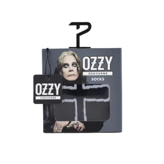 Ozzy Osbourne Crew Socks In Gift Box (One Size)
