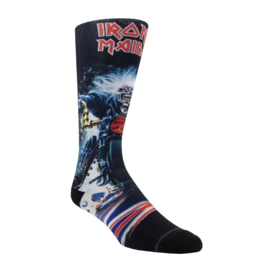 Iron Maiden Eddie Biker Socks (One Size)