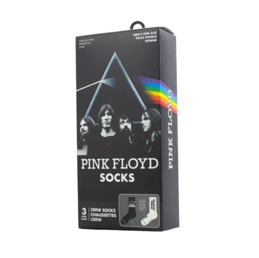 Pink Floyd Socks 3 Pack In Gift Box (One Size)