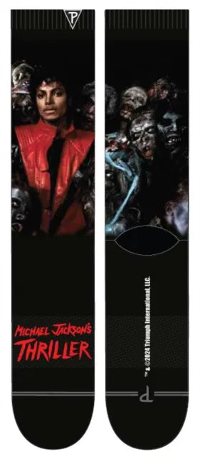 Michael Jackson Thriller Face Socks (One Size)