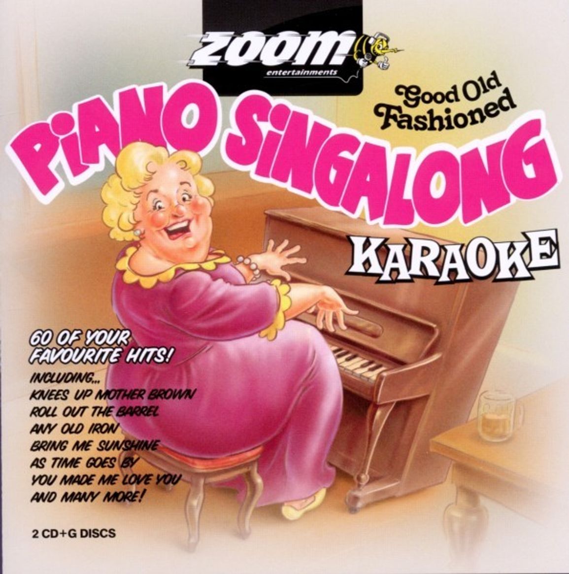 Piano Singalong Karaoke - 60 Songs (CD+G)