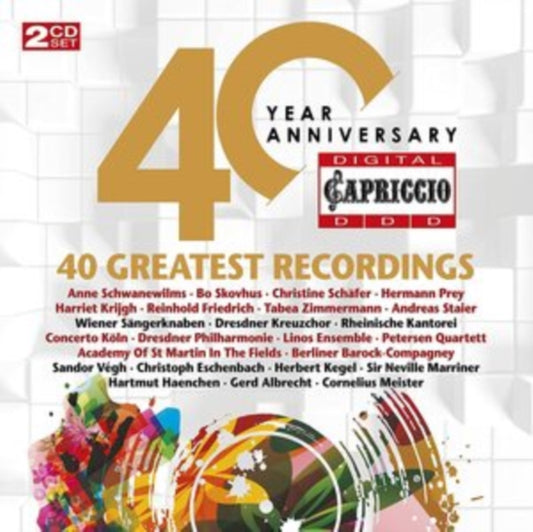 40 Greatest Recordings for Capriccio's 40 Year Anniversary