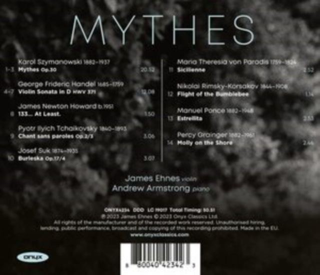 James Ehnes/Andrew Armstrong: Mythes