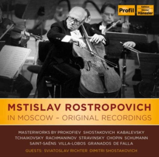Mstislav Rostropovich: In Moscow