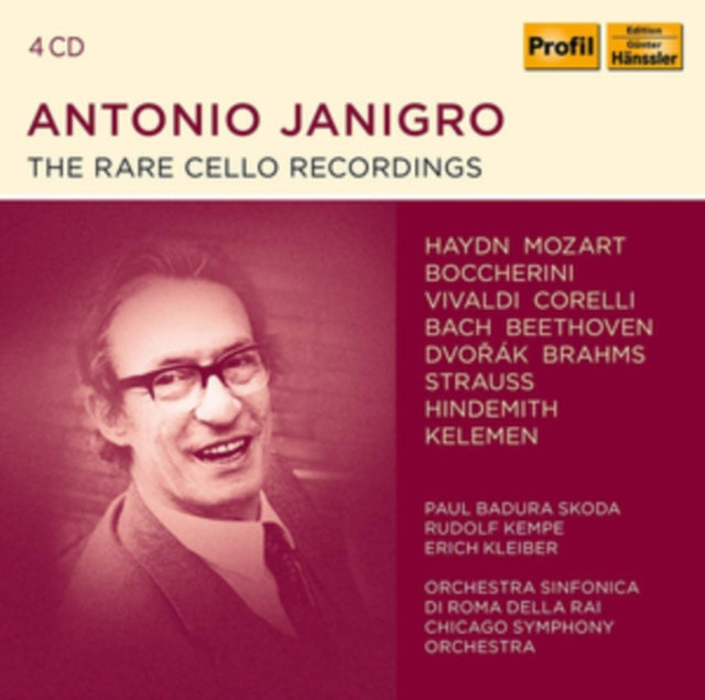 Antonio Janigro: The Rare Cello Recordings